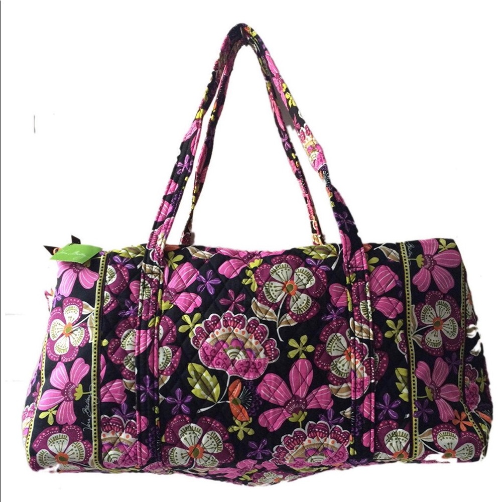 NWT Vera Bradley Small Pirouette Pink Duffle